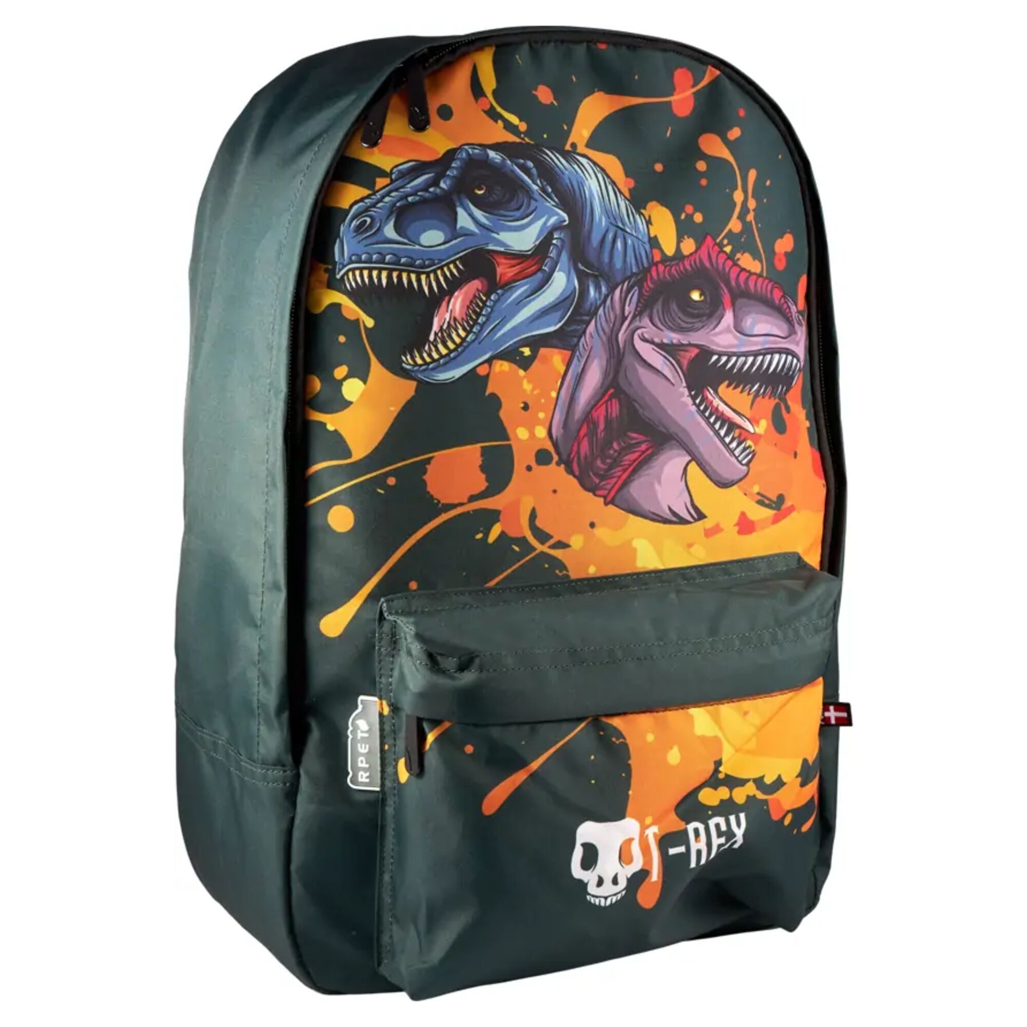Dinosaurus rugzak met T-Rex-motief - 20 liter - 44x30x16 cm