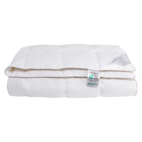 Dubbel zomerdekbed 200x200 cm met 100% ganzendons - Licht en koel donzen dekbed - Nordstrand Home dubbeldekbed