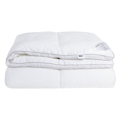 Bamboe dekbed 140x220 cm - Allergievriendelijk jaarrond dekbed met extra zachte donsvezel en 100% bamboe tijk - Nordstrand Home