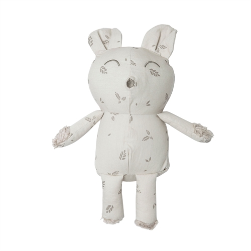 Beren knuffelbeer - GOTS gecertificeerd biologisch katoen - 25x30 cm - Desert green - Müsli By Green Cotton Oat bear