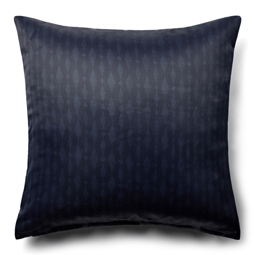 Kussensloop 60x63 cm - Blauw patroon kussensloop - Satijn kussensloop - IN Style