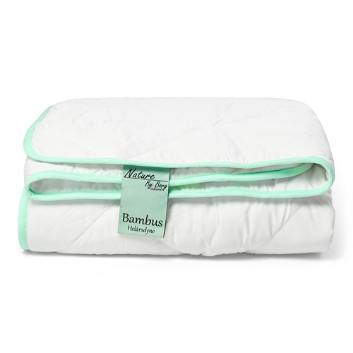 Bamboe dubbele all-season dekbed - 100% hypoallergeen bamboevulling - 200x220 cm - Nature By Borg bamboe dekbed met zacht bamboe omhulsel