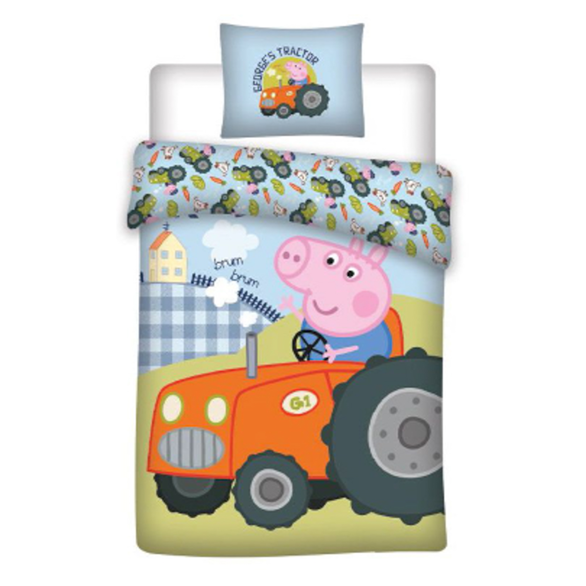 Gustav Gris beddengoed - 100% katoen - Junior beddengoed 100x140 cm