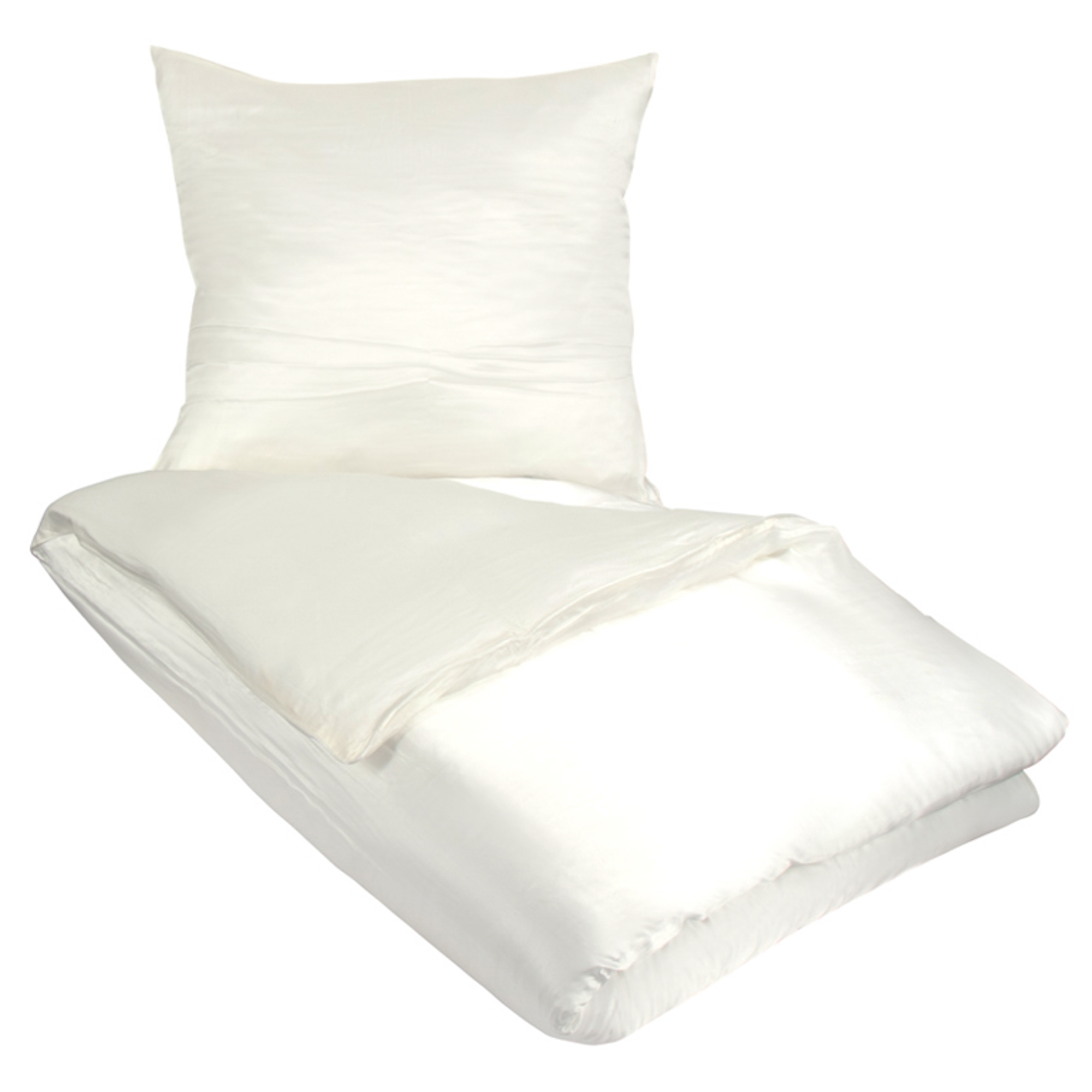 Zijden beddengoed 140x220 cm - wit beddengoed - beddengoed van 100% zijde - Butterfly Silk