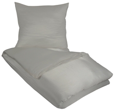 Effen beddengoed - Grijs dekbedovertrekset - 100% zijde - Butterfly Silk bedlinnen