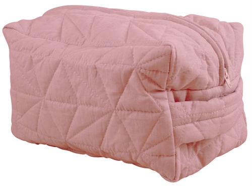 Toilettas - Cozy By Dozy - Roze - 25x15x15 cm