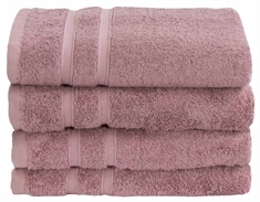 Bamboe handdoek - Roze - Zachte handdoeken van Premium By Borg
