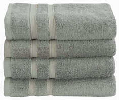Bamboe handdoek - Stofgroen - Zachte handdoeken van Premium By Borg
