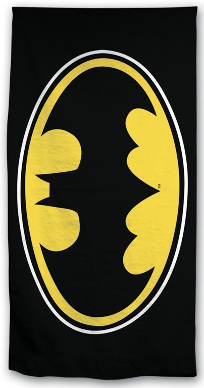 Batman handdoek - 70x140 cm - 100% katoen - Zachte badhanddoek met Batman logo