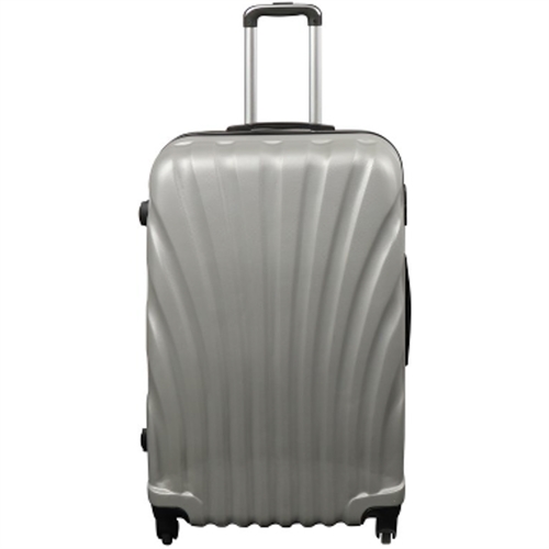 Grote koffer - Grijze Mossel - Hardcase koffer Large - Exclusieve reiskoffer