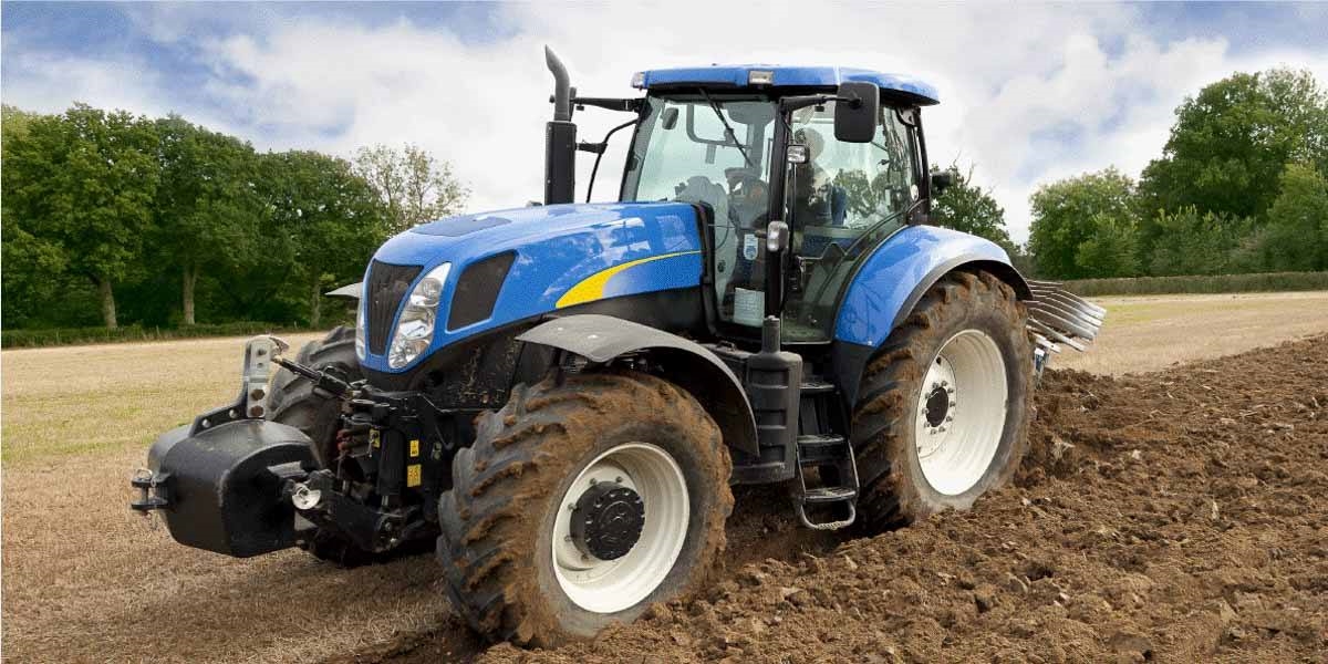 Tractor handdoek - 70x140 cm - 100% katoen - Zachte badhanddoek met een tractor