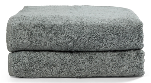 Handdoeken - 2 stuks 50x100 cm - Oud groen - 100% Katoen - Handdoekenpak van Scandinavisch textiel