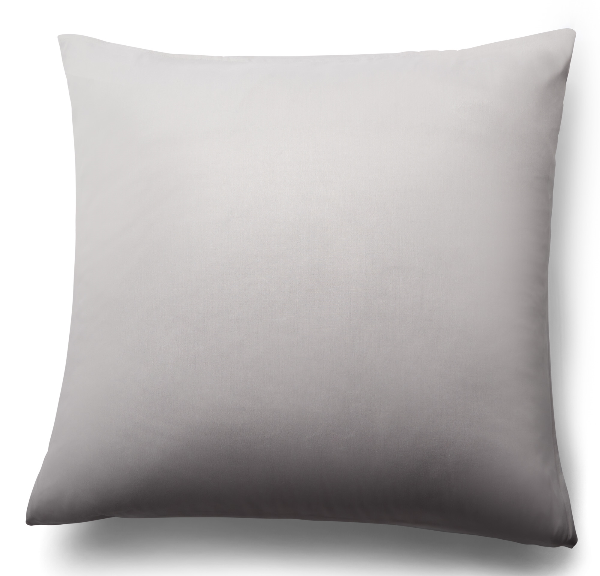 Bamboe kussensloop 60x63 cm - 100% bamboe - lichtgrijs satijngeweven