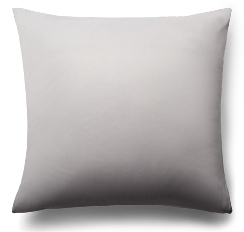 Bamboe kussensloop - 100% natuurlijke bamboe - 60x63 cm - Lichtgrijs satijn geweven kussensloop