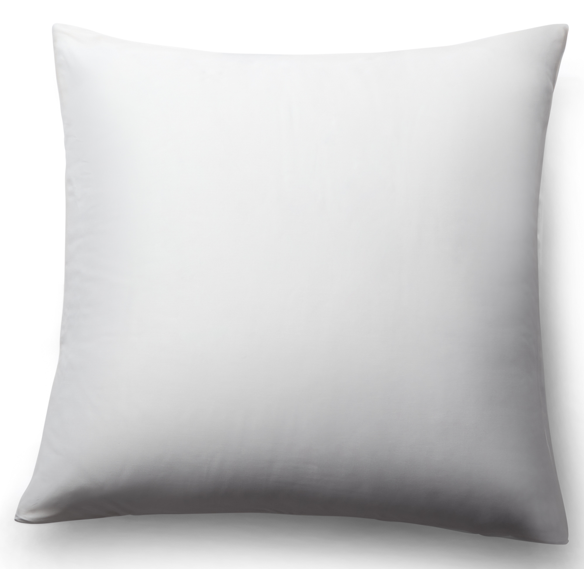 Bamboe kussensloop 60x63 cm - 100% bamboe - Wit satijngeweven