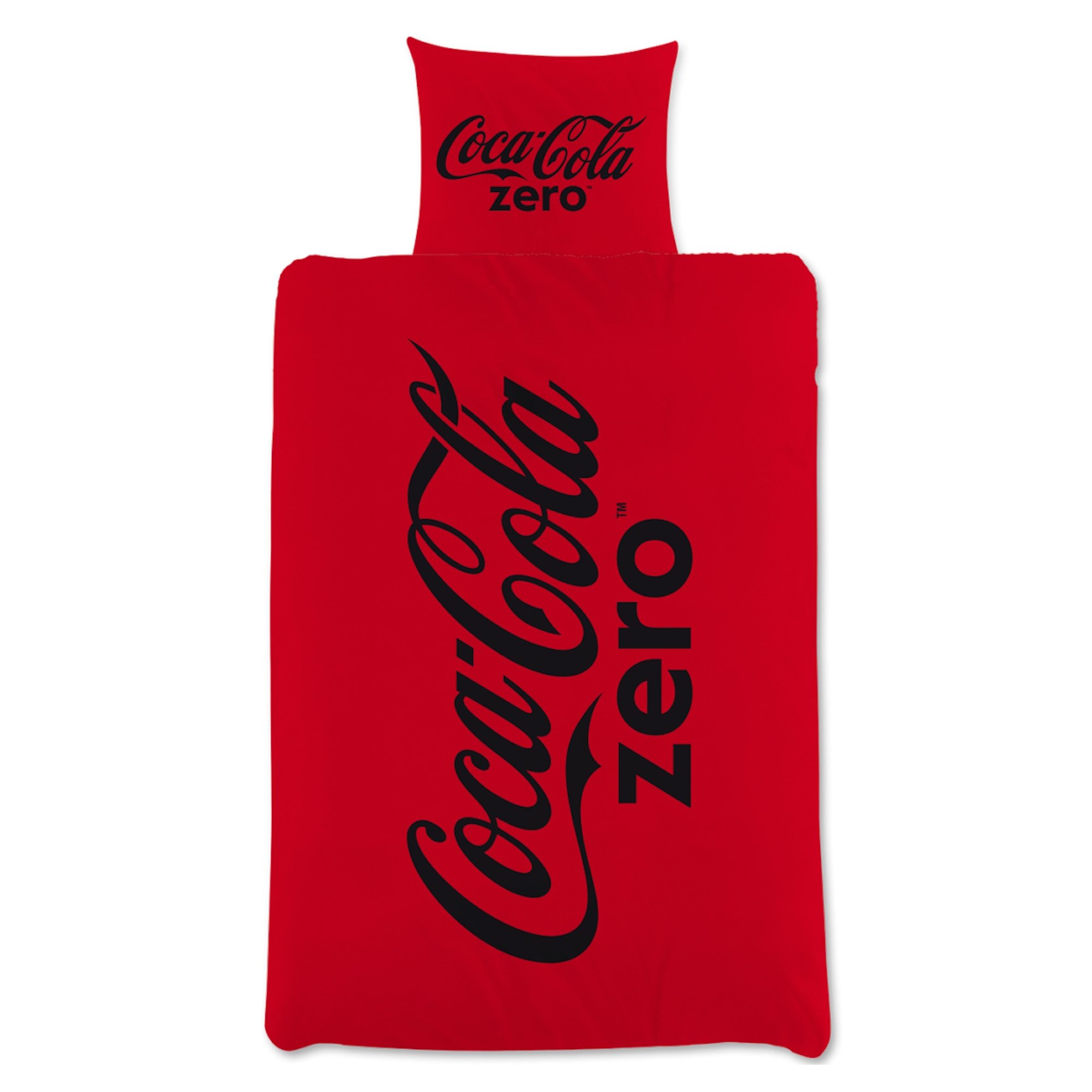 Coca Cola Zero beddengoed - 100% katoen - Kinderbeddengoed 140x200 cm