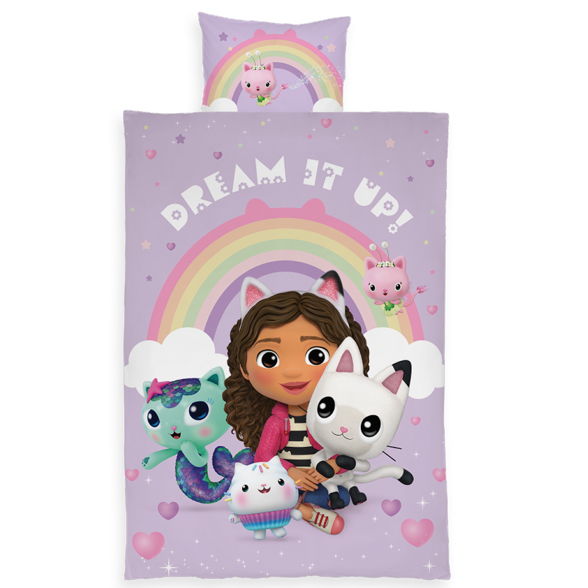 Gabby's Dollhouse beddengoed - 100% katoen - Junior beddengoed 100x140 cm