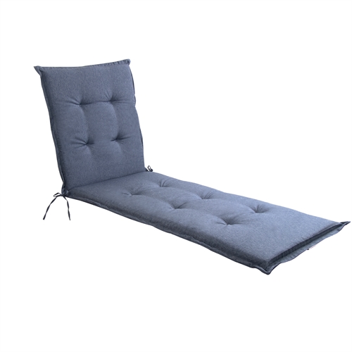 Luxe kussen voor zonnebed - Donkerblauw kussen met luxe comfort - Nordstrand Home kussen voor zonnebank 