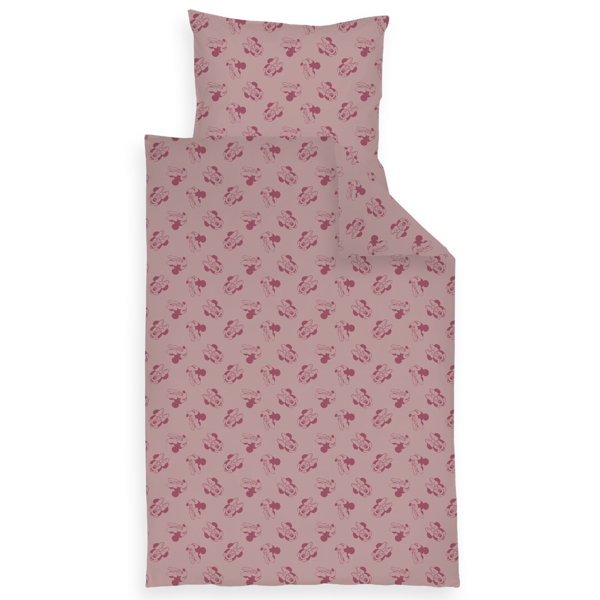 Minnie Mouse beddengoed - 100% katoen - Babybeddengoed 70x100 cm - Roze