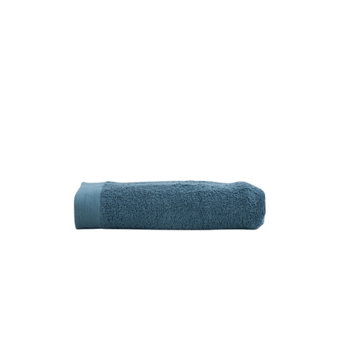 Gastendoek - 100% Zacht katoen met hoge absorptievermogen - 40x60 cm - Donkerblauwe handdoek van het Deense merk By Borg