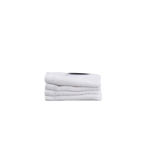 Wasdoeken 4-pack - 100% Zacht katoen met hoge absorptievermogen - 30x30 cm - Witte wasdoeken van het Deense merk By Borg