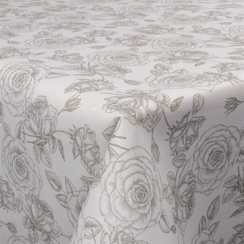 Textiel wasdoek met acrylcoating - 30 meter op rol - Rose grey - 140 cm brede textieldoek