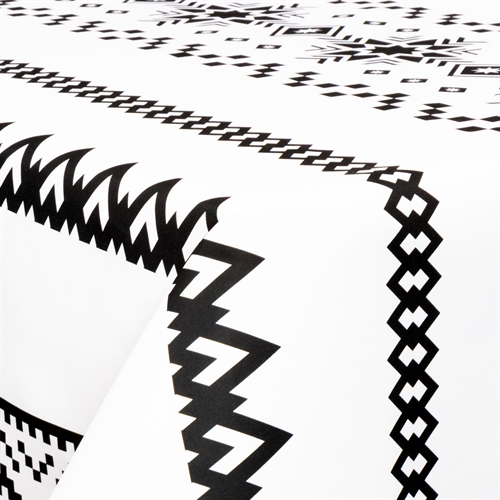 Textiel wasdoek met acrylcoating - 30 meter op rol - Nordic patroon - 140 cm brede textieldoek
