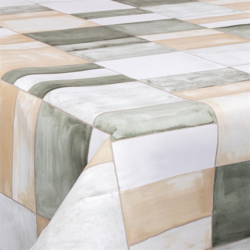 Textiel wasdoek met acrylcoating - 30 meter op rol - Brick grey - 140 cm brede textieldoek