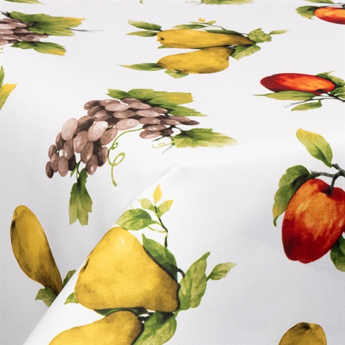 Textiel wasdoek met acrylcoating - 30 meter op rol - Small Fruits - 140 cm brede textieldoek