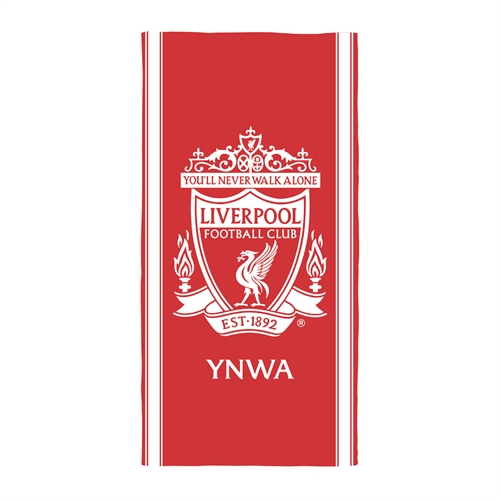 Liverpool handdoek - 70x140 cm - 100% katoen - Zachte badhanddoek met Liverpool logo