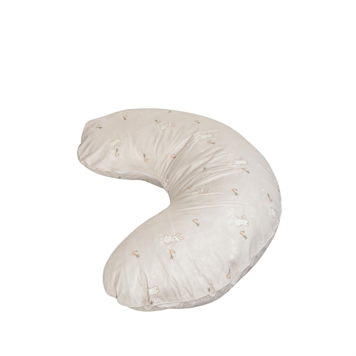 Voedingskussen - Hoog comfort voedingskussen - Wasbare hoes - Schattige konijnencollectie voor baby\'s - Nordstrand Home babyaccessoires