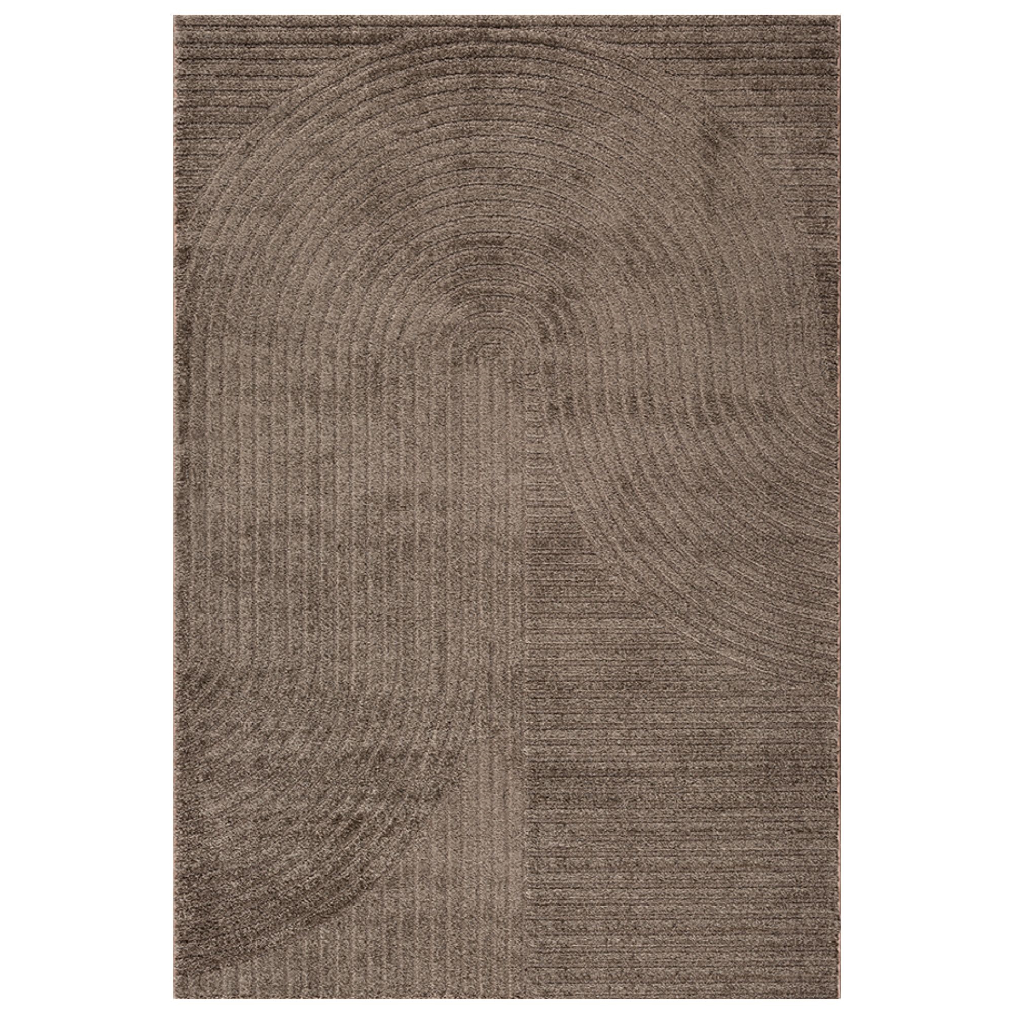 Vloerkleed - Geweven - Bruin met patroon - Elio - Nordstrand Home