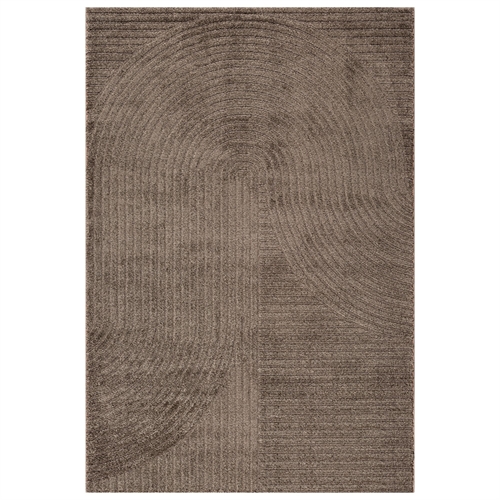 Vloerkleed - 140x200 cm - Geweven - Bruin met patroon - Elio - Nordstrand Home