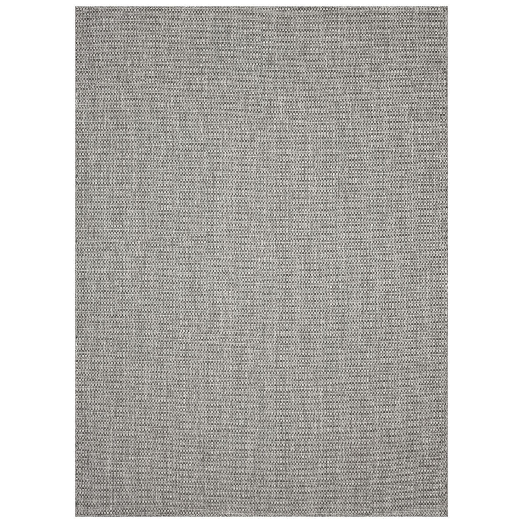 Vloerkleed - 140x200 cm - Grijs - Buiten - Maestro - Nordstrand Home