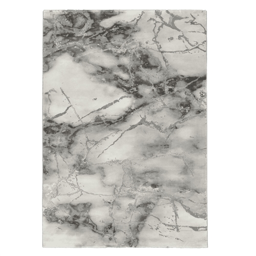 Vloerkleed - 120x170 cm - Grijs met patroon - Craft - Nordstrand Home