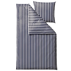 Beddengoed - 100% katoen - Södahl Flow - blauw gestreept