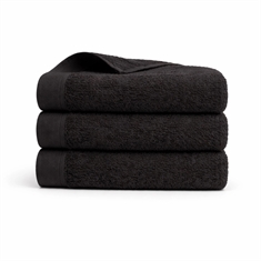 Katoenen handdoek - 100% katoen - Valmue - Zwart