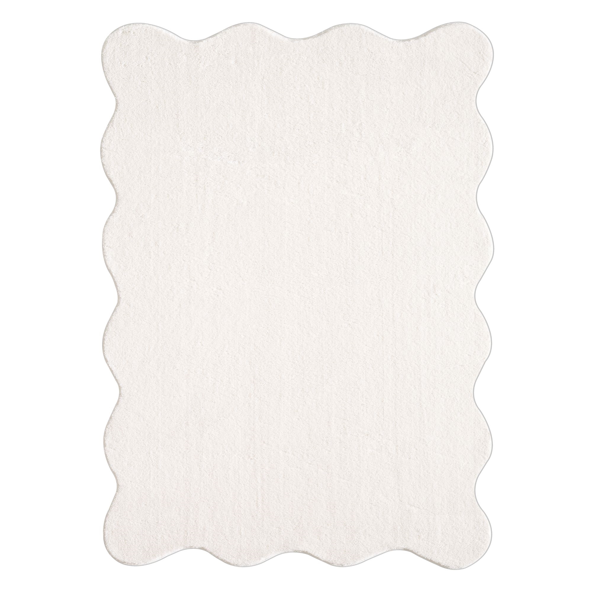 Vloerkleed - 140x200 cm - Creme - Shape - Nordstrand Home