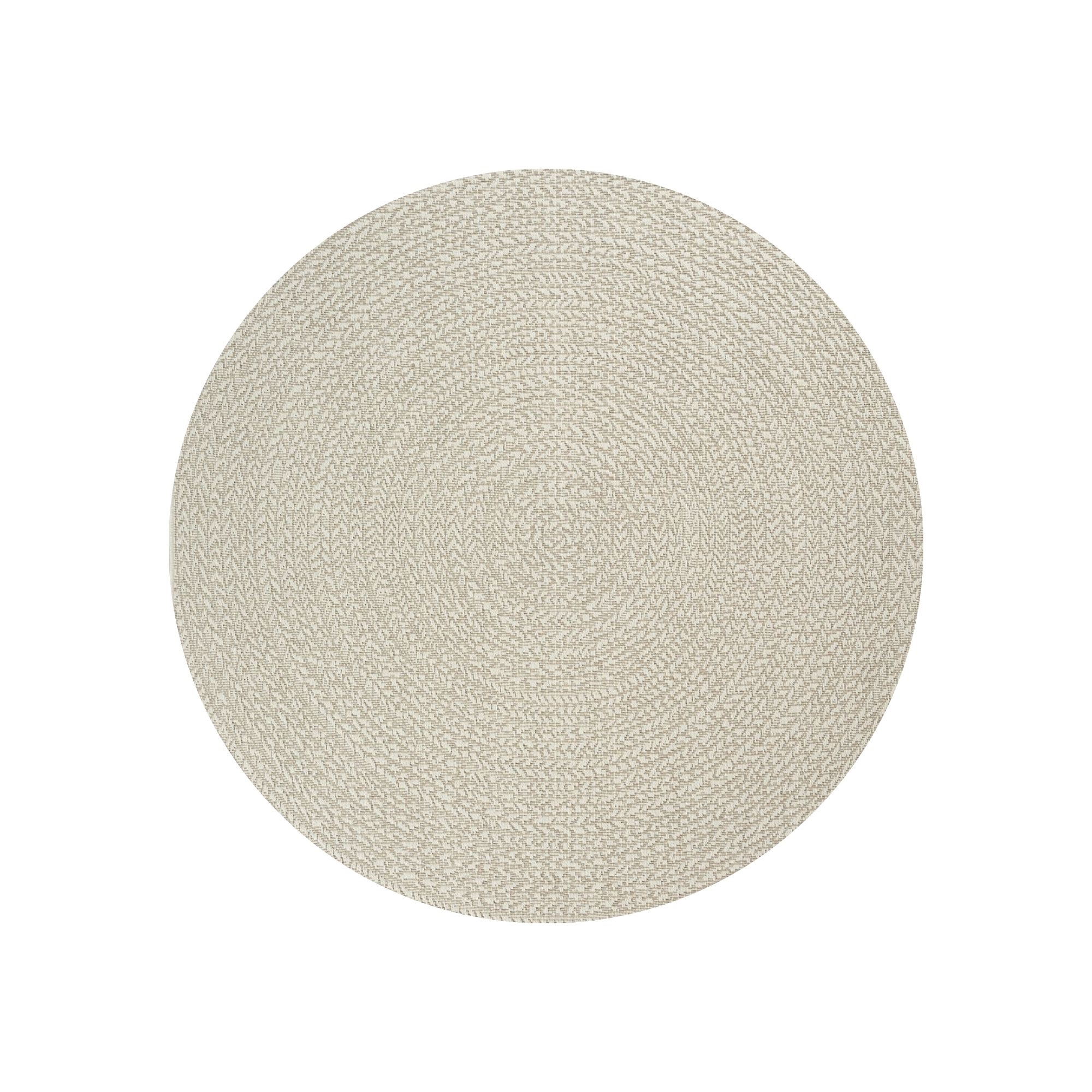 Rond vloerkleed - Ø 120 cm - Geweven - Buiten - Kenzy - Nordstrand Home