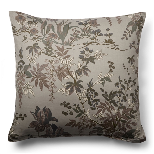 Kussensloop 60x63 cm - 100% zacht katoen satijn - Wildflower - By Night