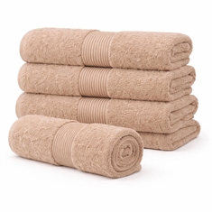 Biologisch handdoek - 100% GOTS-gecertificeerd katoen - Sand