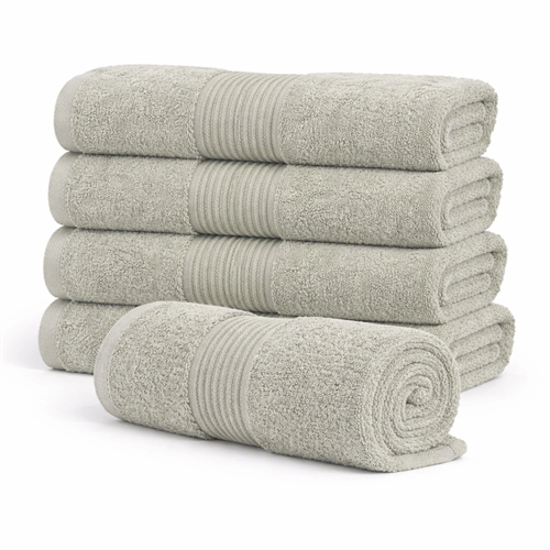 Biologische handdoek - 100% GOTS-gecertificeerd katoen - 50x100 - Groen