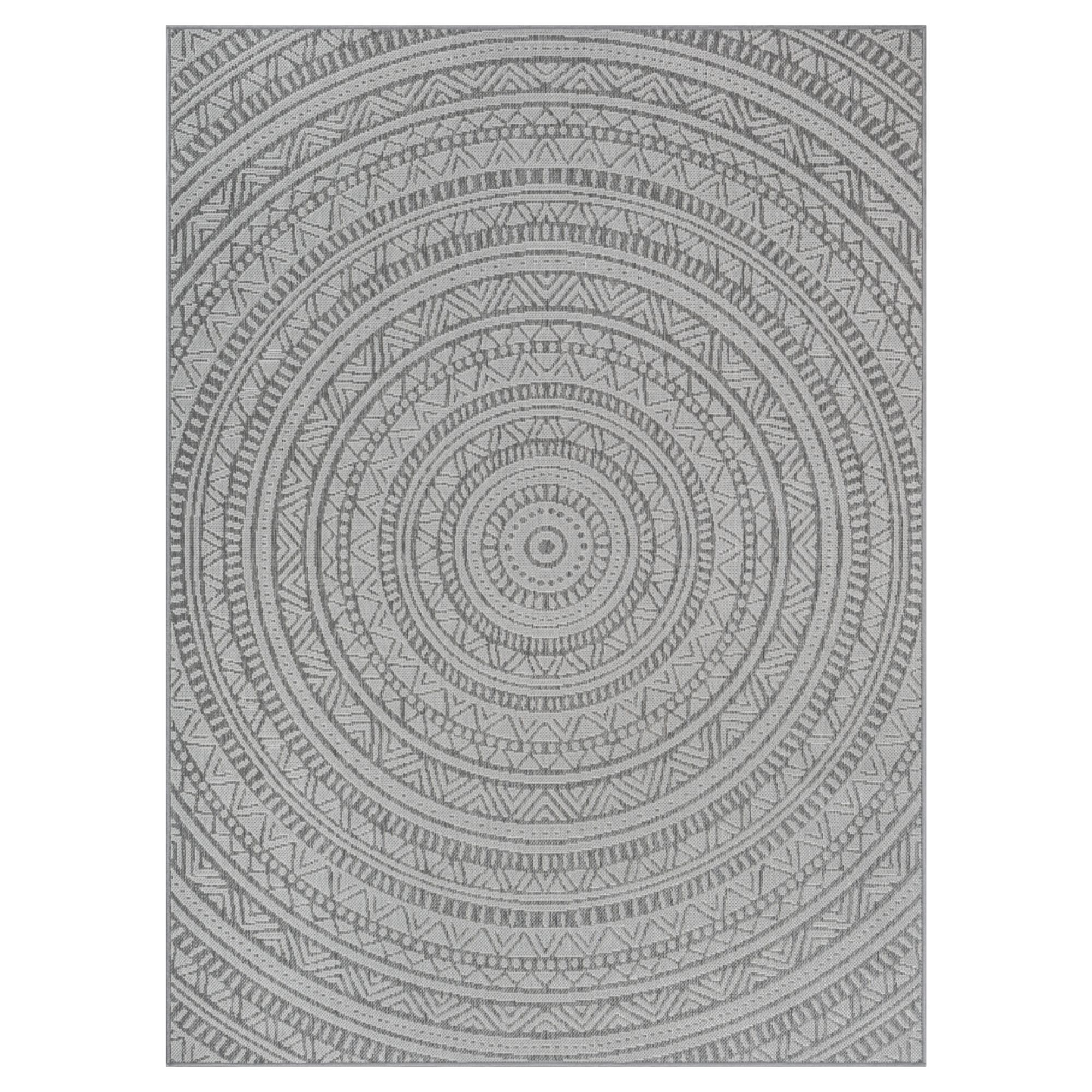Vloerkleed - 160x220 cm - Antraciet - Buiten - Maestro - Nordstrand Home
