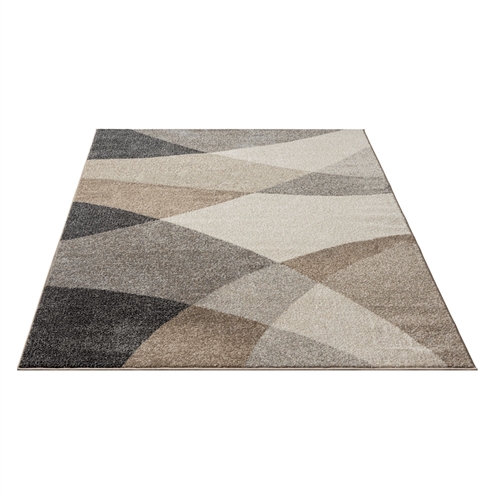 Vloerkleed - 140x200 cm - Beige met patroon - Thales - Nordstrand Home