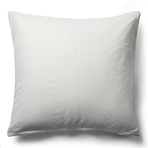 Seersucker beddengoed kussensloop 60x63 cm - Hoofdkussensloop in microvezel - Witte krepp kussensloop van Deense IN Style