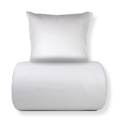 Beddengoed - Seersucker beddengoed - Microfiber - Wit krep