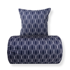 Beddengoed - Microvezel - Blauwe wave print