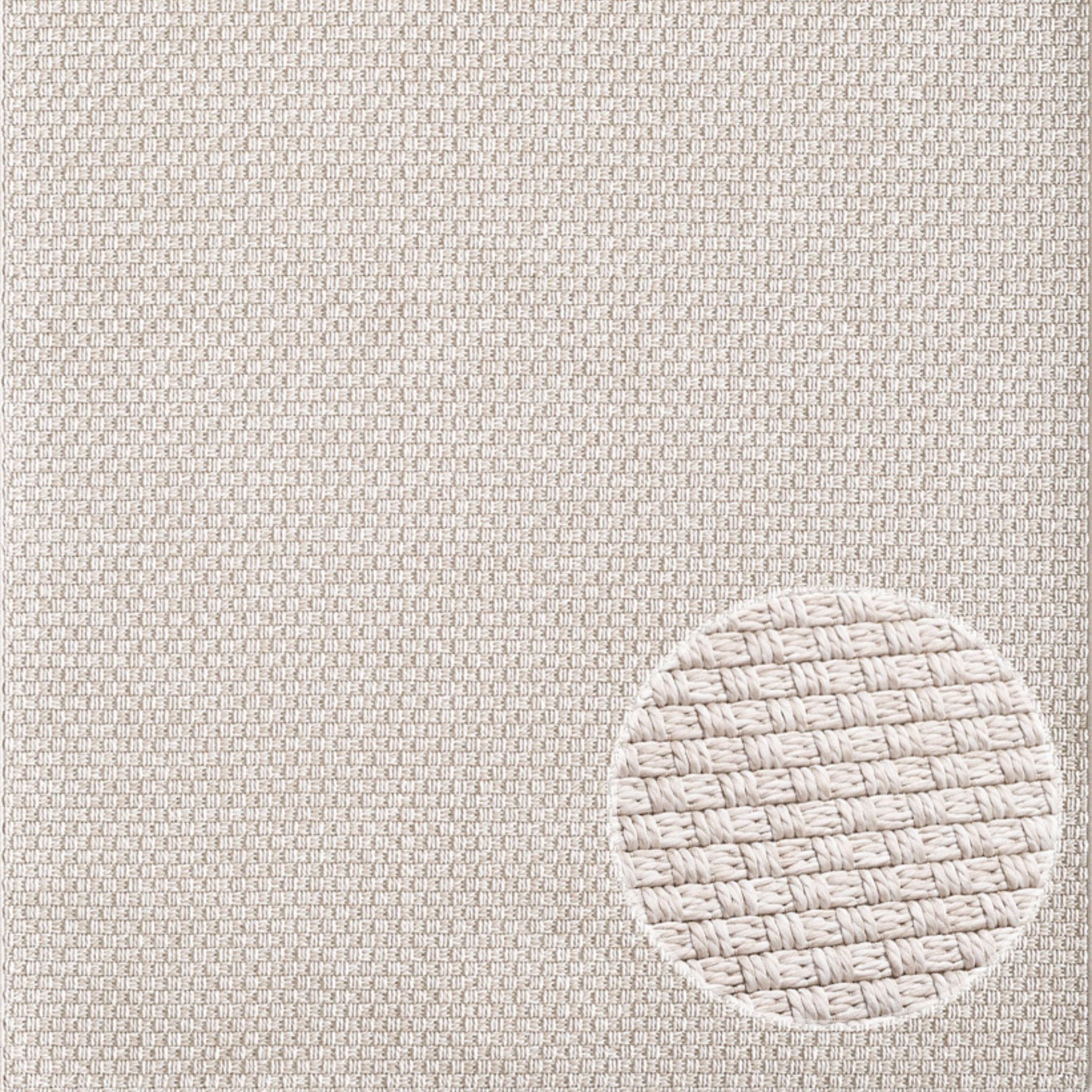 Vloerkleed - Geweven - Beige - Helsinki - Nordstrand Home