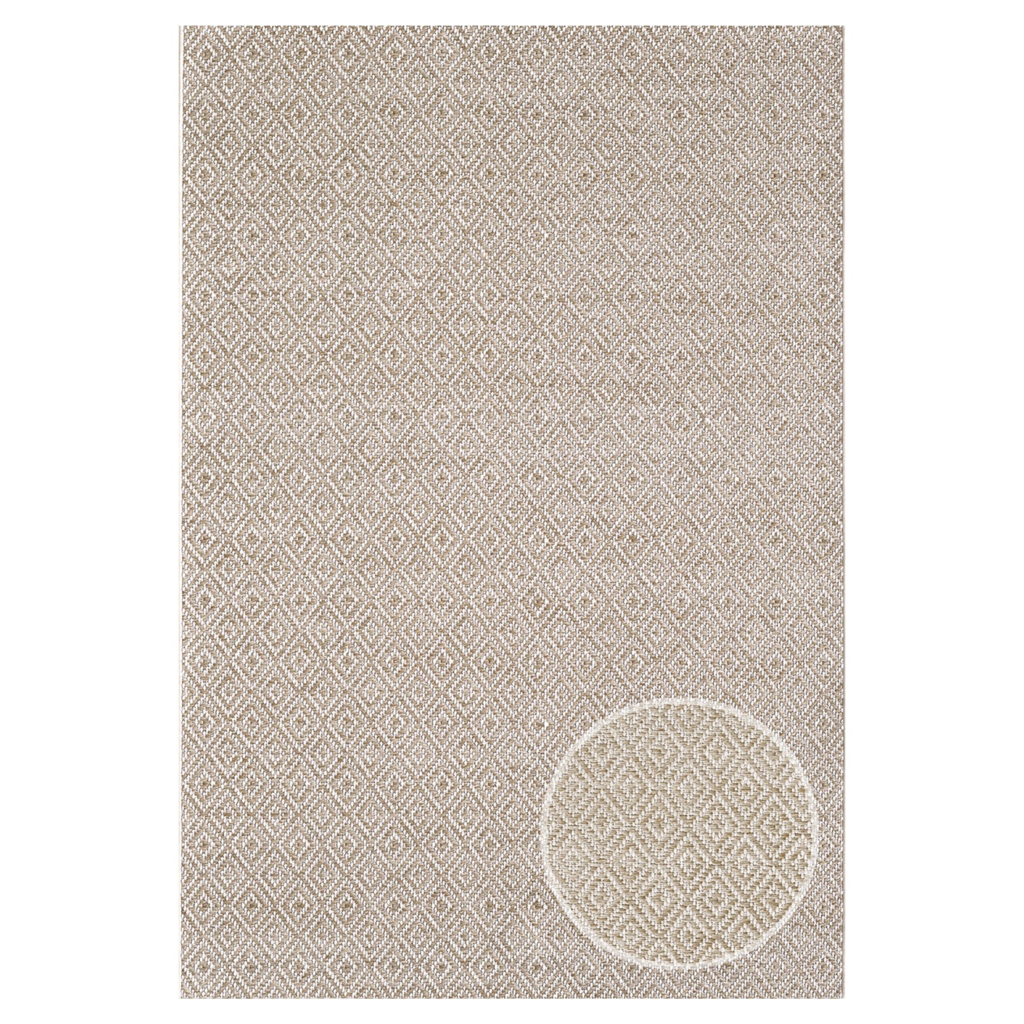Vloerkleed - Geweven - Bruin - Helsinki - Nordstrand Home