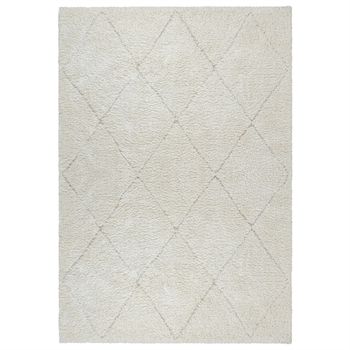 Vloerkleed - Shaggy - 140x200 cm - Crème - Ideal Shaggy - Nordstrand Home